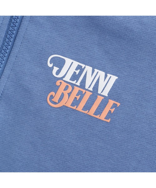 JENNI belle（ジェニィベル）の「【WEB限定】【コットン100％】ロング丈ハーフZIPトレーナー（スウェット・キッズ・ブルー/ブラック/ピンク・130cm/140cm/150cm/160cm）」の19枚目の写真