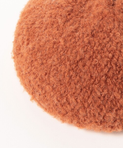 BEAMS mini(ビームスミニ)の「BEAMS mini / シープ ベレー帽 23(ハンチング/ベレー帽・キッズ・ネイビー/ベージュ/オレンジ・ONE SIZE)」の14枚目の写真