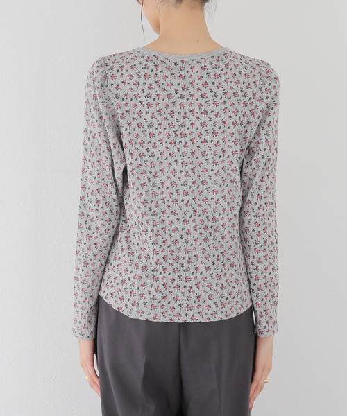 SLOBE citron.（スローブシトロン）の「SLOBE citron. petit eyelet プルオーバー（Tシャツ/カットソー・レディース・ピンク/グレー・FREE）」の11枚目の写真