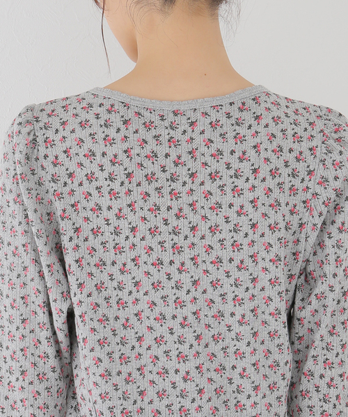 SLOBE citron.（スローブシトロン）の「SLOBE citron. petit eyelet プルオーバー（Tシャツ/カットソー・レディース・ピンク/グレー・FREE）」の13枚目の写真