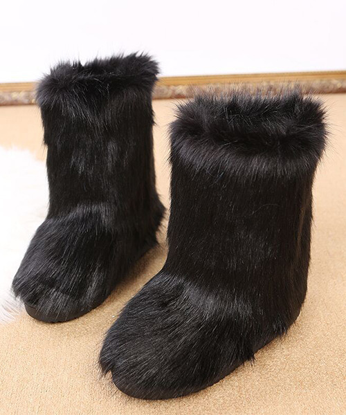 軽量 ボリュームファーブーツ culs66（ブーツ）｜c.u.l（シーユーエル