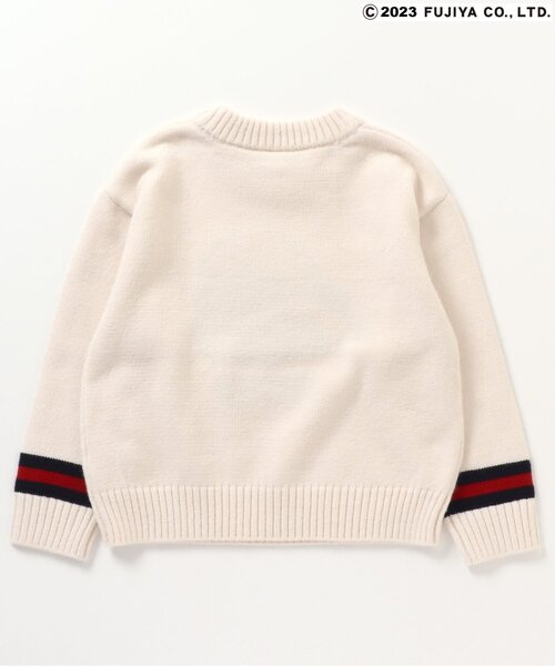 apres les cours(アプレレクール)の「WEB限定 PEKO&POKO ニット(ニット/セーター・キッズ・アイボリー・140/100/120/90)」の6枚目の写真