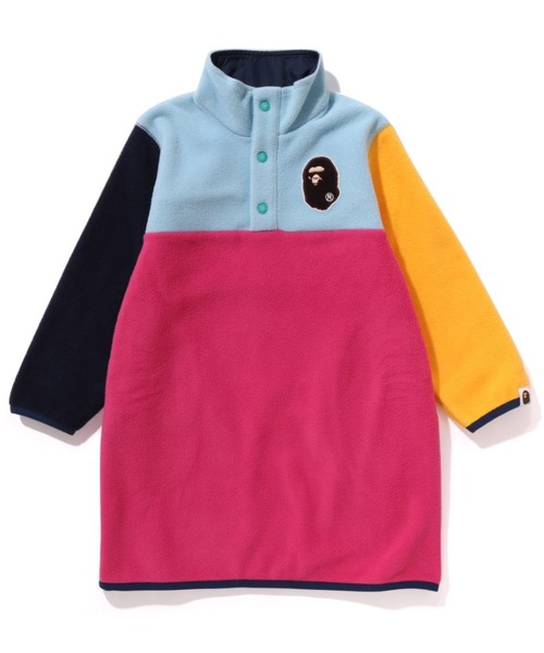 A BATHING APE（アベイシングエイプ）の「APE HEAD COLOR BLOCK FLEECE