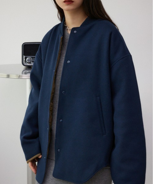 セール】リバーシブルキルトジャケット（ブルゾン）｜AZUL BY MOUSSY