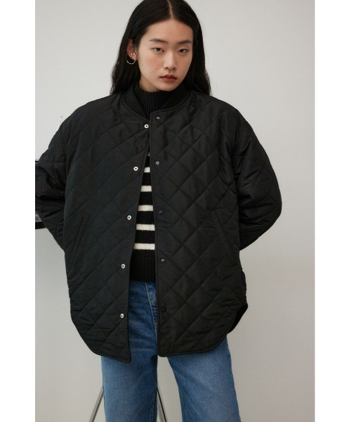 セール】リバーシブルキルトジャケット（ブルゾン）｜AZUL BY MOUSSY