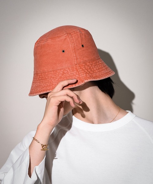 CALIFORNIA OUTFITTERS（カリフォルニア アウトフィッターズ）の「3-11D26 ピグメント コットン バケットハット（ハット・メンズ・ワイン/ネイビー/オリーブ/ブラック/オレンジ/グリーン・ONESIZE）」の6枚目の写真