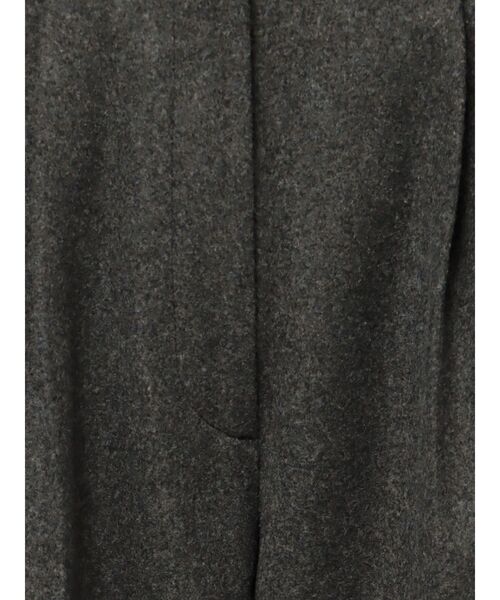 MURUA(ムルーア)の「ウールライクタックワイドパンツ(スラックス・レディース・ブラック/ダークグレー・2/1)」の22枚目の写真