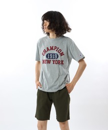 【Champion/チャンピオン】メンズ ベーシック ショートスリーブTシャツ