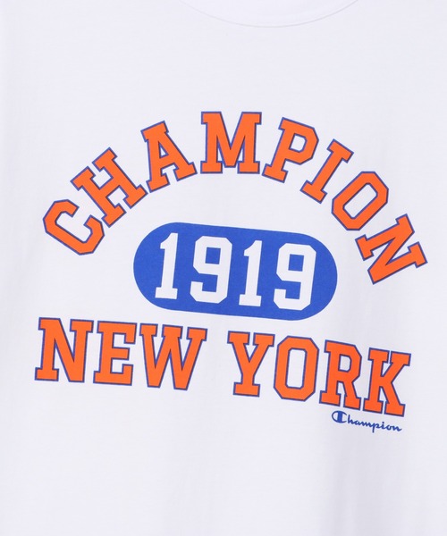 Champion(チャンピオン)の「【Champion/チャンピオン】メンズ ベーシック ショートスリーブTシャツ(Tシャツ/カットソー・メンズ・ホワイト/ベージュ系その他4/ネイビー/グレー/ブラック・MEDIUM/LARGE/X-LARGE/SMALL)」の19枚目の写真