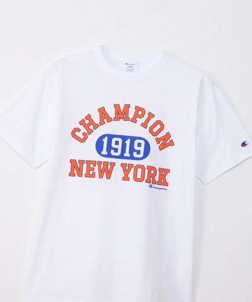 Tシャツ・カットソー CHAMPION SS25 TSHIRT L/S (221164 NBK) Champion S/S Tee - 003 – V.A. TOKYO ONLINE STORE