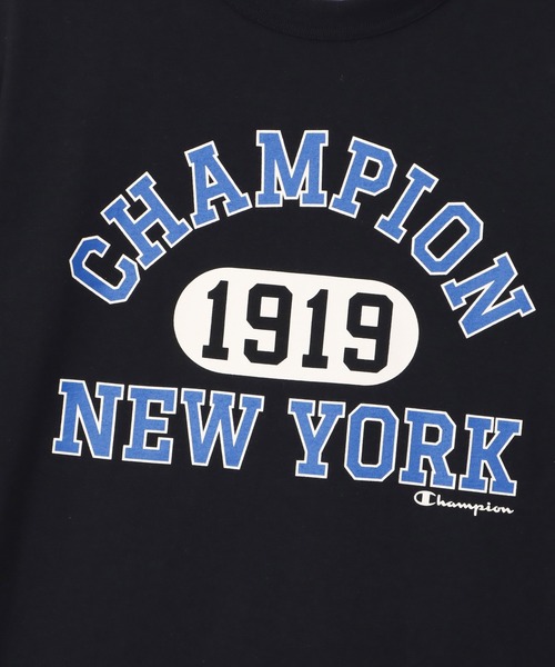 Champion(チャンピオン)の「【Champion/チャンピオン】メンズ ベーシック ショートスリーブTシャツ(Tシャツ/カットソー・メンズ・ホワイト/ベージュ系その他4/ネイビー/グレー/ブラック・MEDIUM/LARGE/X-LARGE/SMALL)」の22枚目の写真