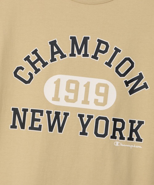 Champion(チャンピオン)の「【Champion/チャンピオン】メンズ ベーシック ショートスリーブTシャツ(Tシャツ/カットソー・メンズ・ホワイト/ベージュ系その他4/ネイビー/グレー/ブラック・MEDIUM/LARGE/X-LARGE/SMALL)」の12枚目の写真