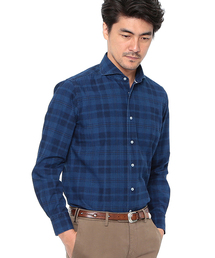 ORIAN | ORIAN / "DENIM DIVISION"チェック+ペーン(シャツ/ブラウス)