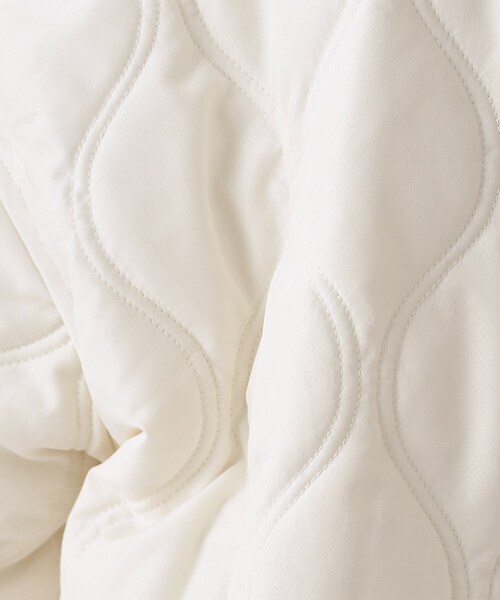 DRESKIP（ドレスキップ）の「◆【撥水】季節の変わり目に　大人が着たい ゆるキルトブルゾン（その他アウター・レディース・ブラック/アイボリー/カーキ・03/02/04）」の13枚目の写真