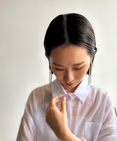 Kotoe(コトエ)の「揺れる ロングチェーン フリンジピアス(ピアス(両耳用)・レディース・シルバー/ゴールド・FREE)」の20枚目の写真