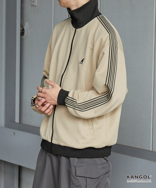 セール】KANGOL/カンゴール 別注 ロゴ刺繍 サイドライン