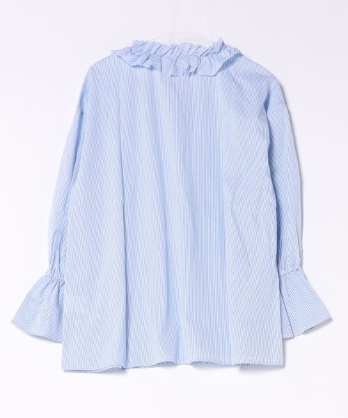 flower（フラワー）の「フラワーカラーブラウス（シャツ/ブラウス・レディース・ブルー/ホワイト・FREE）」の20枚目の写真