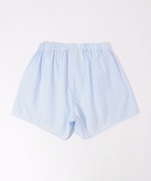 TOMORROWLAND HOME（トゥモローランドホーム）の「コットンブロード トランクス（トランクス・メンズ・ホワイト/ブラック/ライトブルー・M/L/S）」の4枚目の写真