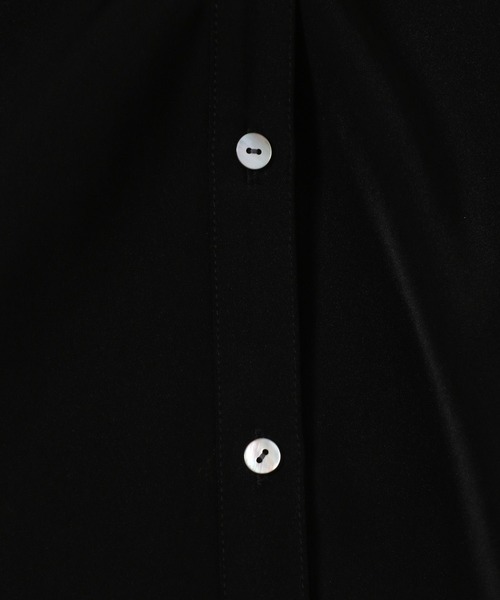 HARE（ハレ）の「トロミカタアキショートシャツ(HARE)（シャツ/ブラウス・レディース・ブラック/ブルー/パープル/グレー系その他/パープル系その他・FREE）」の12枚目の写真