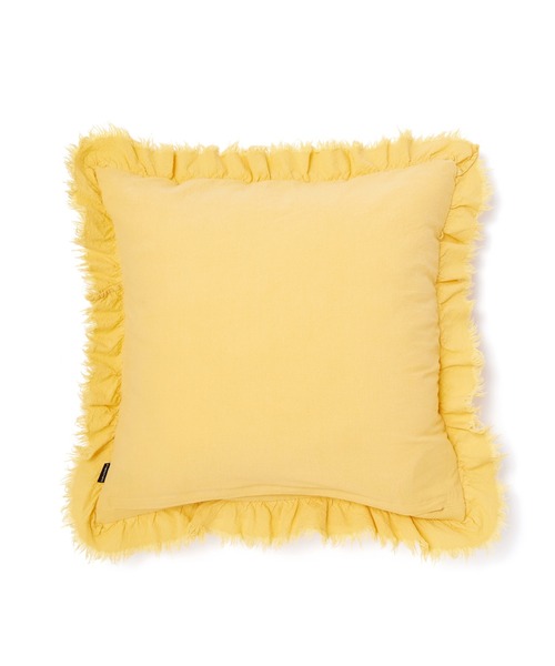 Francfranc(フランフラン)の「フラワータフト クッションカバー 450×450 イエロー(A-013)(クッション/クッションカバー・レディース・イエロー・FREE)」の4枚目の写真