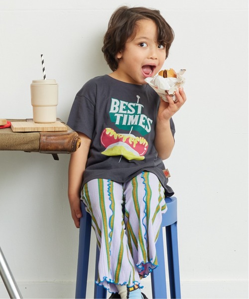 Life Support Products(ライフサポートプロダクツ)の「【防汚加工】半袖プリントTシャツ(80~150cm)(Tシャツ/カットソー・キッズ・オフホワイト/ライトブルー/チャコール/パープル/ベージュ/レッド・80/90/95/100/110/120/130/140/150)」の19枚目の写真