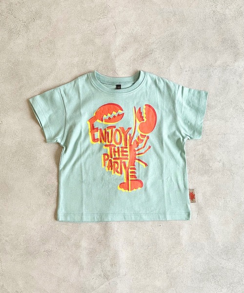 Life Support Products(ライフサポートプロダクツ)の「【防汚加工】半袖プリントTシャツ(80~150cm)(Tシャツ/カットソー・キッズ・オフホワイト/ライトブルー/チャコール/パープル/ベージュ/レッド・80/90/95/100/110/120/130/140/150)」の20枚目の写真