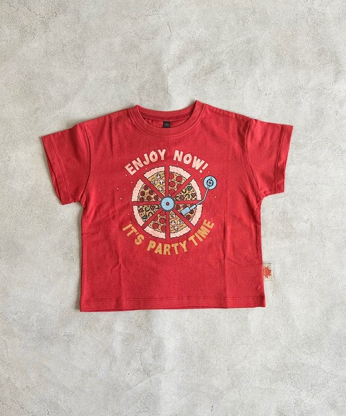 Life Support Products(ライフサポートプロダクツ)の「【防汚加工】半袖プリントTシャツ(80~150cm)(Tシャツ/カットソー・キッズ・オフホワイト/ライトブルー/チャコール/パープル/ベージュ/レッド・80/90/95/100/110/120/130/140/150)」の7枚目の写真