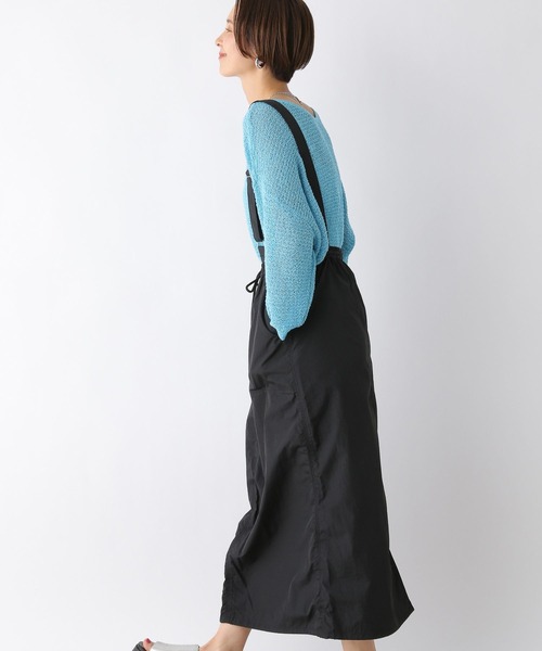 LEPSIM（レプシィム）の「サス付きナイロンスカート　108255（スカート・レディース・ライトグレー/カーキ/ブラック・FREE）」の16枚目の写真