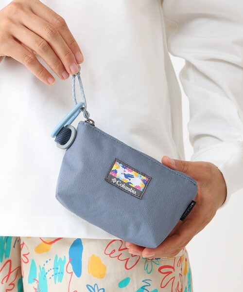 Columbia（コロンビア）の「撥水 Columbia／プライスストリーム ポーチS／コロンビア（ポーチ・レディース・レッド/グリーン/ブルー/ブラック/アッシュグレー/ライム/ピンク/ネイビー/ブラウン/パープル/ブルーグリーン/オフホワイト・ONE SIZE）」の7枚目の写真