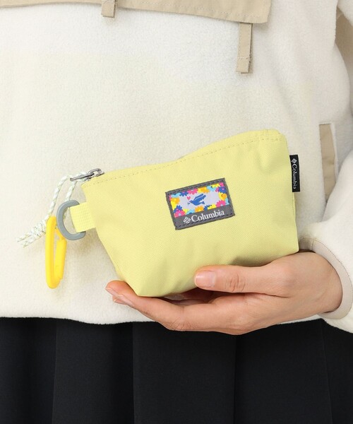 Columbia（コロンビア）の「撥水 Columbia／プライスストリーム ポーチS／コロンビア（ポーチ・レディース・レッド/グリーン/ブルー/ブラック/アッシュグレー/ライム/ピンク/ネイビー/ブラウン/パープル/ブルーグリーン/オフホワイト・ONE SIZE）」の5枚目の写真