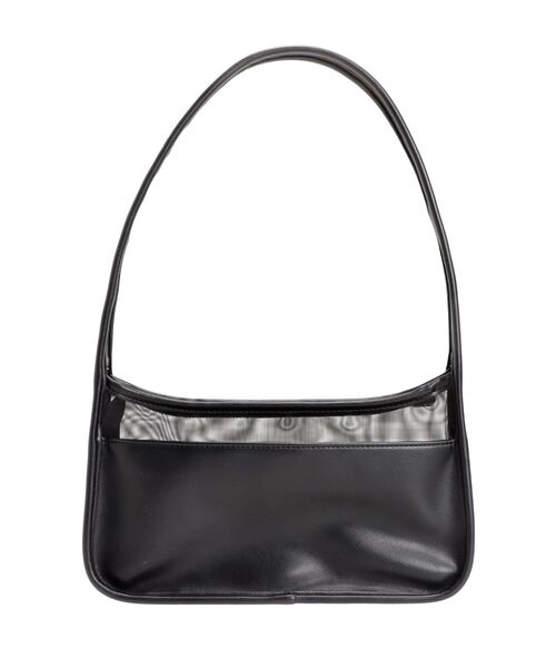 LAGUNAMOON（ラグナムーン）の「LADYシアーラウンドフォルムバッグ 結婚式 お呼ばれ（ハンドバッグ・レディース・ブラック/ベージュ・FREE）」の5枚目の写真