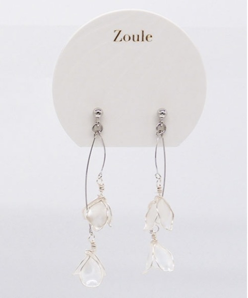 Zoule（ゾーラ）の「Zoule ゾーラ:luna　ピアス（ピアス（両耳用）・レディース・シルバー/ゴールド・FREE）」の3枚目の写真