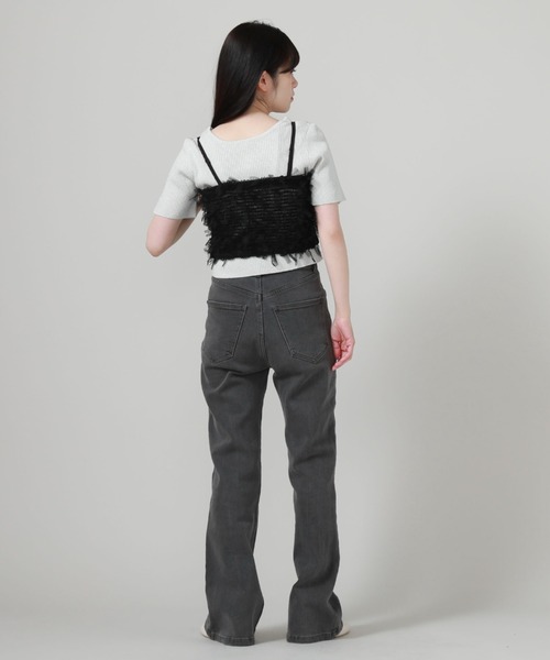 archives（アルシーヴ）の「リボンチュールビスチェ（ベスト・レディース・オフホワイト/ブラック/アイボリー・MEDIUM）」の16枚目の写真