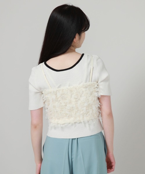 archives（アルシーヴ）の「リボンチュールビスチェ（ベスト・レディース・オフホワイト/ブラック/アイボリー・MEDIUM）」の20枚目の写真