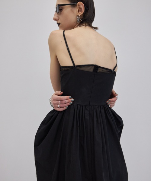 ワンピース JOSEMOON DRAPE BALLOON CAMI DRESS JOSE MOON（ジョゼムーン）の「DRAPE BALLOON CAMI DRESS/ドレープ