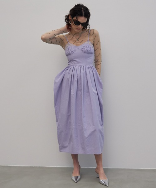 JOSE MOON（ジョゼムーン）の「DRAPE BALLOON CAMI DRESS/ドレープ