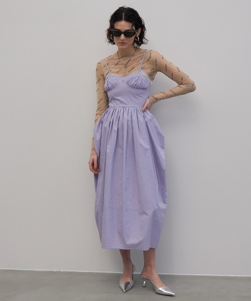 ワンピース JOSEMOON DRAPE BALLOON CAMI DRESS JOSE MOON（ジョゼムーン）の「DRAPE BALLOON CAMI DRESS/ドレープ