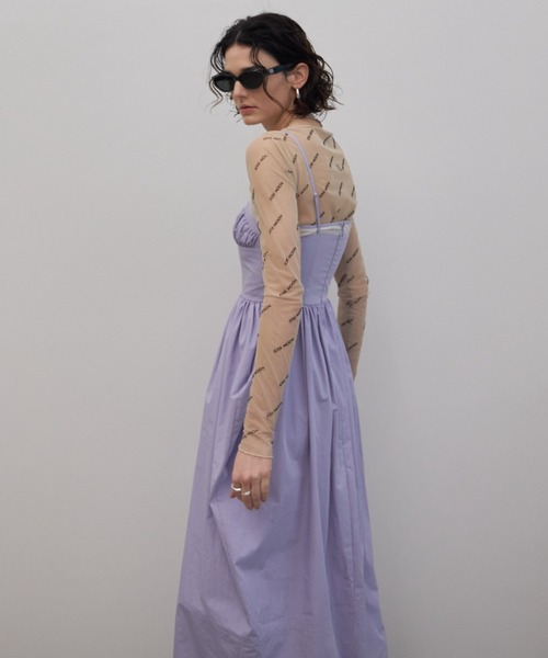 JOSE MOON（ジョゼムーン）の「DRAPE BALLOON CAMI DRESS/ドレープ