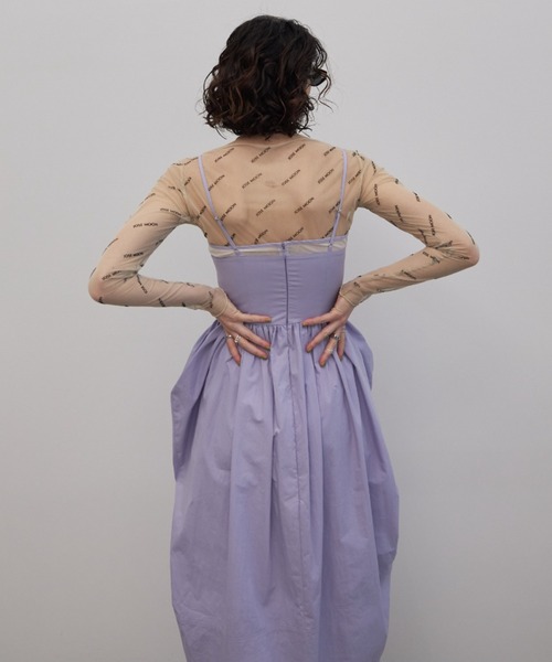 JOSE MOON（ジョゼムーン）の「DRAPE BALLOON CAMI DRESS/ドレープ