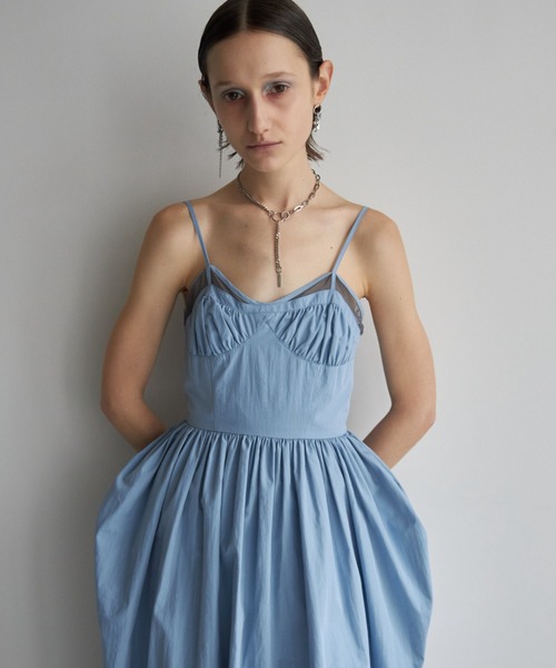 JOSE MOON（ジョゼムーン）の「DRAPE BALLOON CAMI DRESS/ドレープ