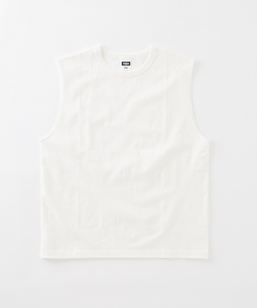 JOURNAL STANDARD（ジャーナルスタンダード）の「US COTTON 汗染み防止 アメリカンスリーブ（タンクトップ・メンズ・ブラック系その他/ホワイト/ライトグレー/パープル系その他・MEDIUM/LARGE）」の2枚目の写真