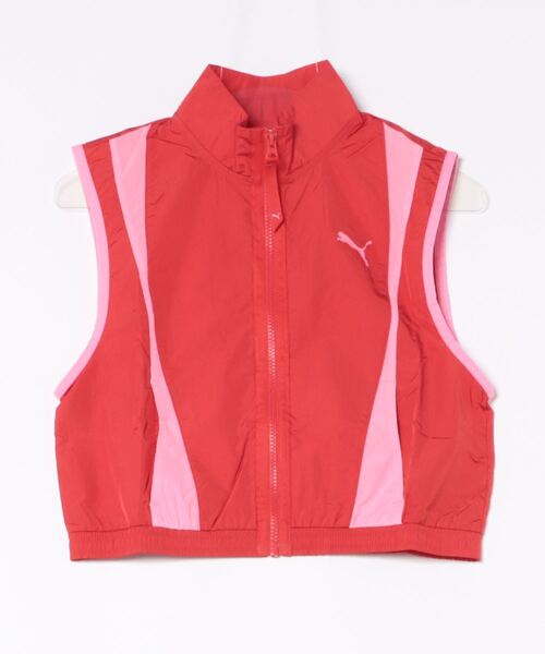 PUMA（プーマ）の「PUMA プーマ ウィメンズ デア トゥ ウーブン ベスト（ブルゾン・レディース・ブラック/レッド・X-SMALL/SMALL/MEDIUM/LARGE）」の18枚目の写真