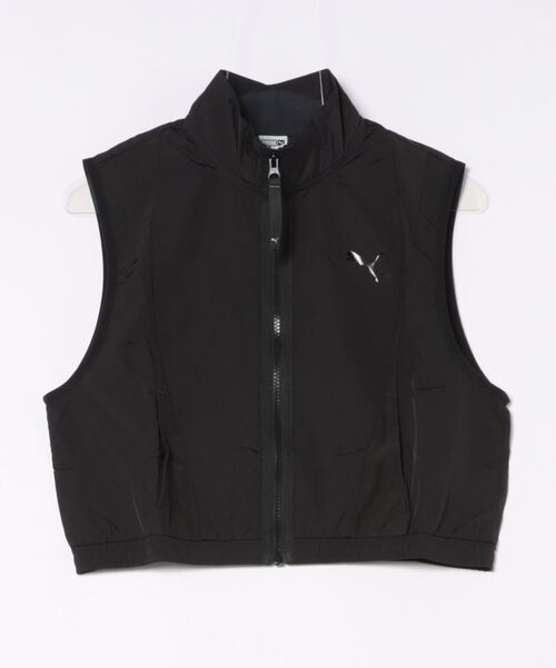 PUMA（プーマ）の「PUMA プーマ ウィメンズ デア トゥ ウーブン ベスト（ブルゾン・レディース・ブラック/レッド・X-SMALL/SMALL/MEDIUM/LARGE）」の9枚目の写真