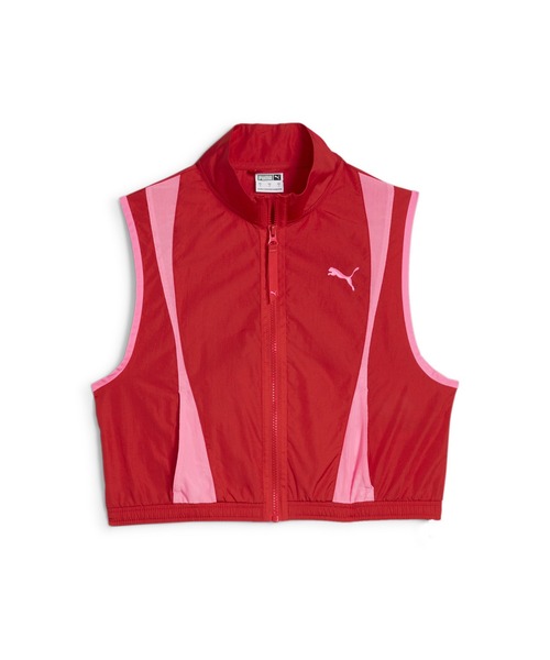 PUMA（プーマ）の「PUMA プーマ ウィメンズ デア トゥ ウーブン ベスト（ブルゾン・レディース・ブラック/レッド・X-SMALL/SMALL/MEDIUM/LARGE）」の12枚目の写真
