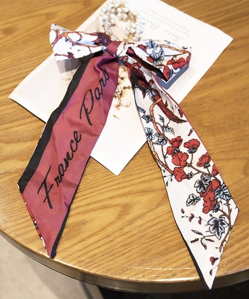 DiamondHearts（ダイヤモンドハーツ）の「リボン＆スカーフデザインシュシュ（シュシュ・レディース・A/B/C/D/E/F/G/H/I/J/K/L/M/P/R/S/T・FREE）」の12枚目の写真