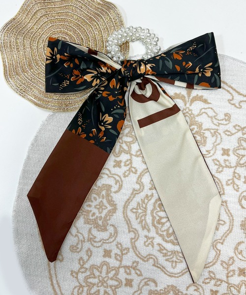 DiamondHearts（ダイヤモンドハーツ）の「リボン＆スカーフデザインシュシュ（シュシュ・レディース・A/B/C/D/E/F/G/H/I/J/K/L/M/P/R/S/T・FREE）」の15枚目の写真