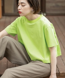 OPAQUE.CLIP | クロップドバックシャンTシャツ(Tシャツ/カットソー)