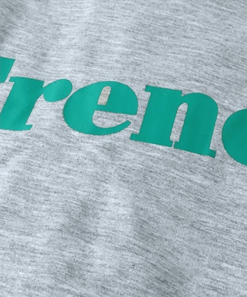 Miniministore(ミニミニストア)の「フレンチスリーブ 英字ロゴTシャツ 韓国(Tシャツ/カットソー・レディース・グレー/イエロー/ライトグリーン/ブラック/ホワイト・FREE)」の9枚目の写真