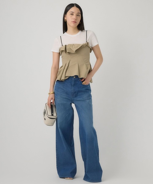 Chaos（カオス）の「Chaos(カオス)/ブーブーチューブトップ（チューブトップ・レディース・ベージュ/ブラック・FREE）」の3枚目の写真