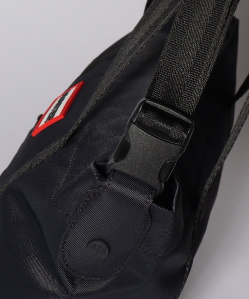 HUNTER（ハンター）の「【HUNTER/ハンター】NYLON MIDI TOPCLIP TOTE / ナイロン ミディ トップクリップ トートバッグ（トートバッグ・メンズ・ブラック・ONESIZE）」の14枚目の写真